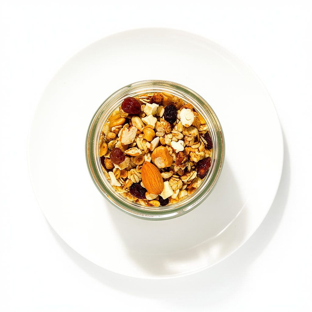 Bardzo smaczna domowa granola