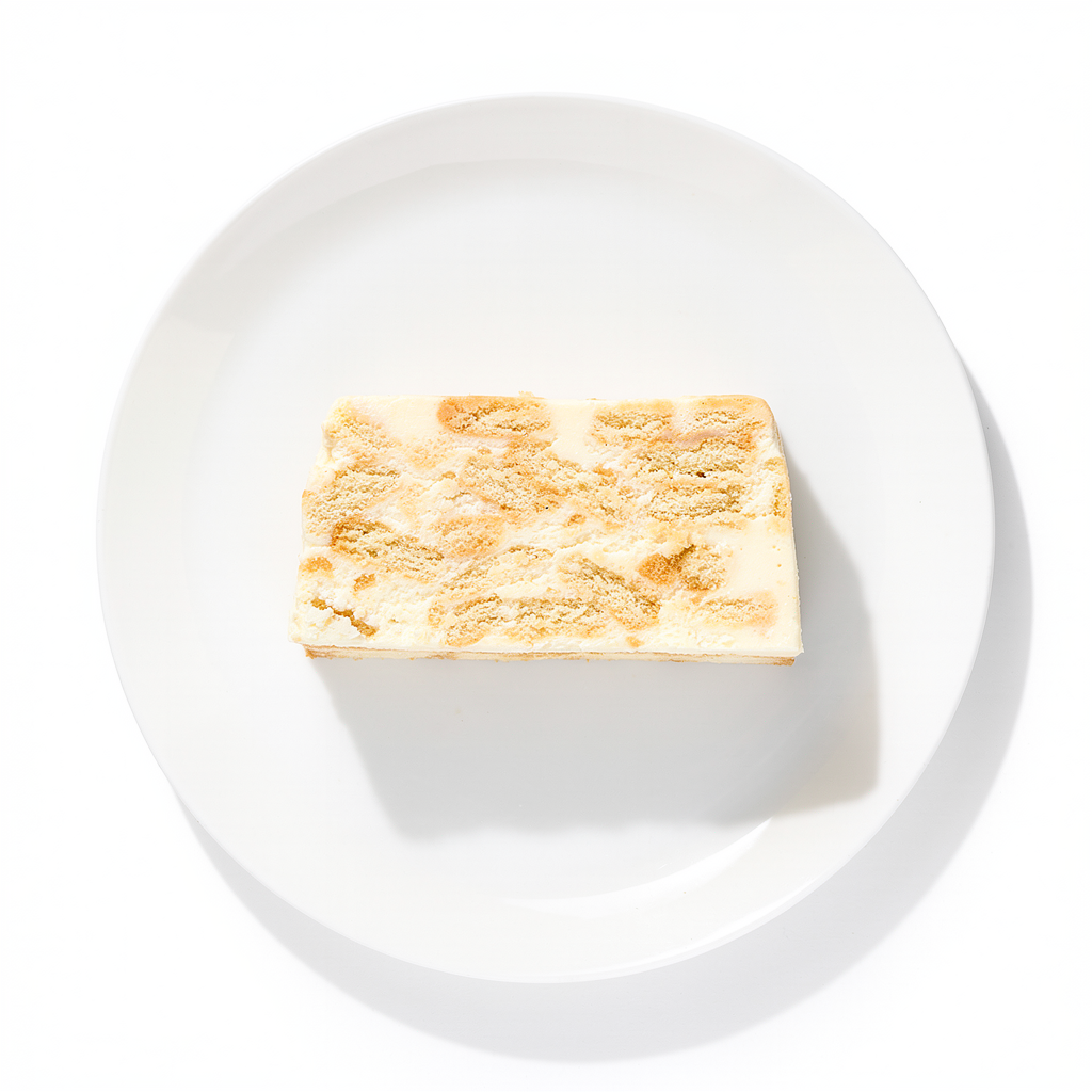 Leniwa twarogowa z herbatnikami