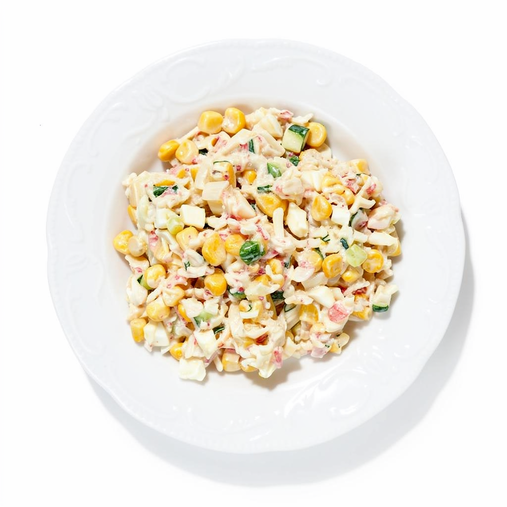 Szybkie sałatki z paluszków krabowych