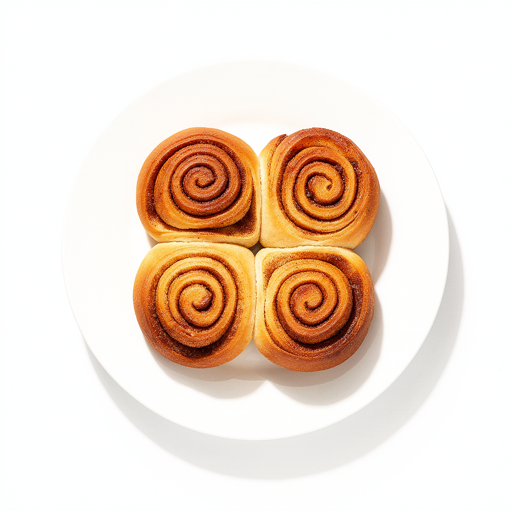 Puszyste bułeczki cynamonowe