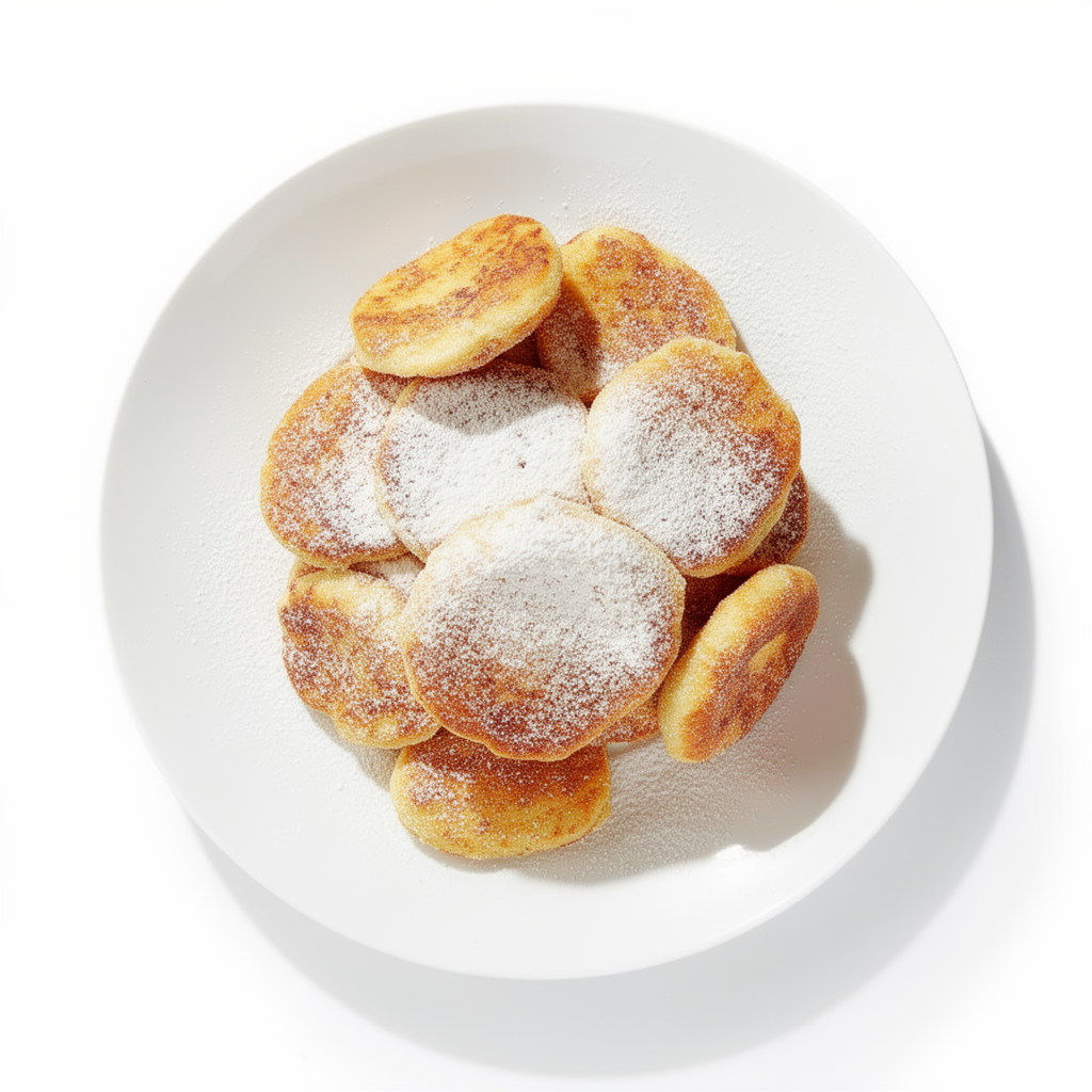 Puszyste smażone serniczki z twarogu