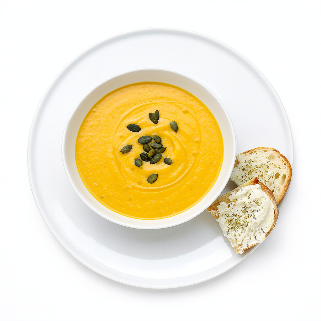 Kremowa zupa z dyni - najłatwiejsza i pyszna